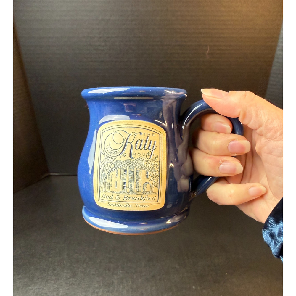 DENEEN POTTERY 2012 Handmade Blue Mug from The Katy House B&B